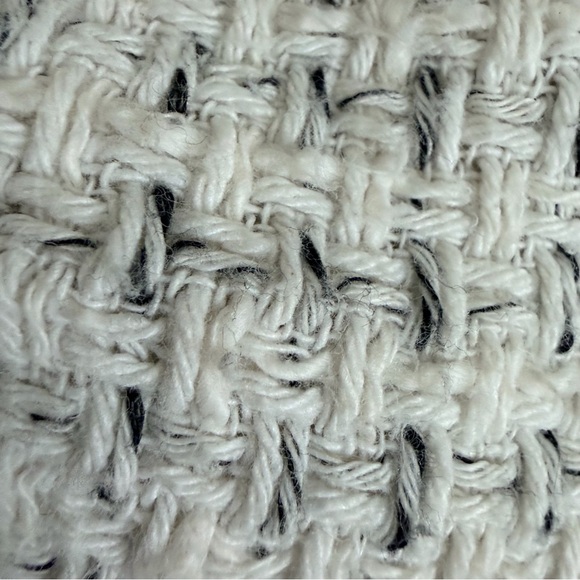 Zara Textured Cream Tweed Long Sleeve Overshirt/Jacket “Shacket” Size M - Picture 15 of 16